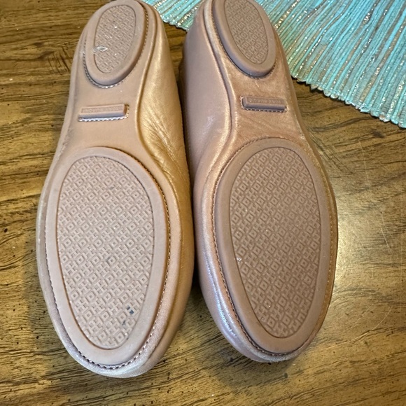 Tory Burch Minnie Ballet Flat in Tan - Picture 8 of 10